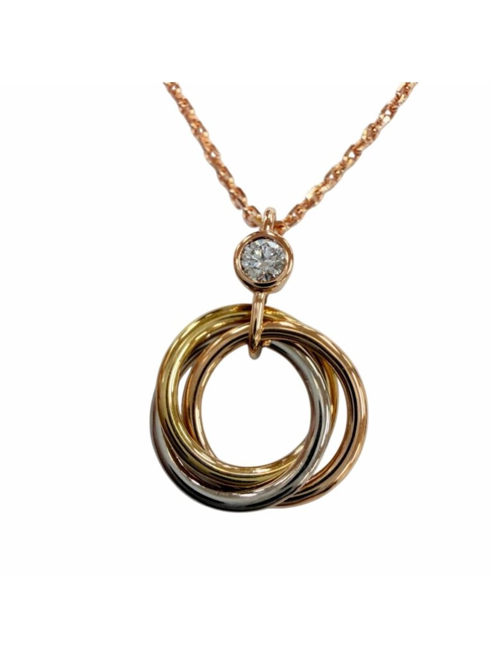 Cartier Trinity Pendant Brilliant Cut Diamond